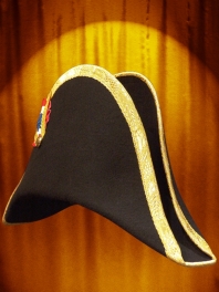 CHAPEAU_BICORNE PREMIER EMPIRE GALON DORE