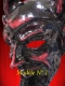 MASCHERA DI DIAVOLO ROSSA CARTAPESTA