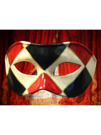 MASCHERA DI VENEZIA  COLOMBINA ROMBO