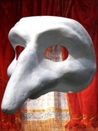 MASKS VENICE ZANCIOMPO WHITE