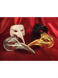 MASQUES VENISE LONG NEZ PLASTIQUE léger