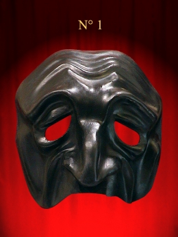 MASCHERA VENEZIANA TARTAGLIA COMMEDIA DELL' ARTE