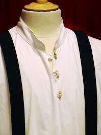 OLD SHIRT with WOOD BUTTONS