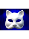 MASQUES CHAT BLANC DE VENISE