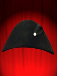 CHAPEAU BICORNE PREMIER EMPIRE NOIR