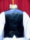Colete masculino - (casaco sem mangas) em tecido brocado