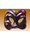 Masks in leather Comedia del arte ARLEQUIN LEATHER