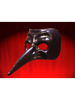 MASK VENICE LONG NOSE PLAIN CAPITANO