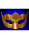 VENETIAN MASK COLOMBINA PLAIN WITH POINTS