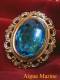 CLIP BAROQUE GILDS WITHJEWEL FACET