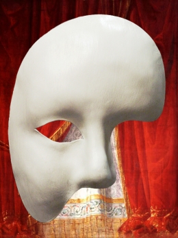 MASKE LEDER PHANTOM DER OPERA