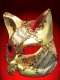 MASCHERA GATTO MUSICA ROSSA