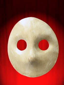 Maschera di cuoio MORETTA