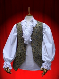 CHEMISE HOMME à JABOT DENTELLE JR