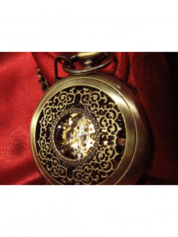 POCKET WATCH LACE SKELETON TNG