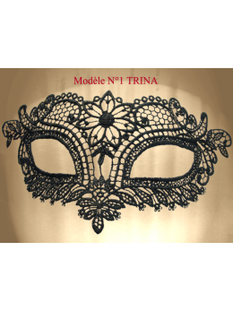 MASK COLOMBINA OF VENICE IN LACE BURANO