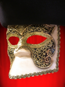 MASCHERA VENEZIANA PER UOMO BAUTA_RIC_S_MARCO