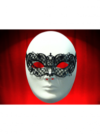 MASCHERA VENEZIANA FILIGRANA IN METALLO "BRILLINA"