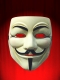 MASK V AS VENDETTA - ANONYMOUS - GUY FAWKES