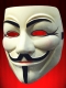 MASK V AS VENDETTA - ANONYMOUS - GUY FAWKES