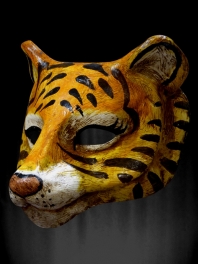 CARTAPESTA TIGRE MASCHERA VENEZIANA