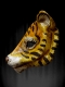 PAPER MACHE TIGER VENETIAN MASK