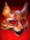 WHITE MASK BASE FOX TO BE PAINTED FOR WEARING