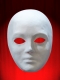 MASQUE NEUTRE VISAGE ENTIER PAPIER MACHE BLANC ED