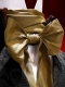 THE REDINGOTE WHITE TIE WITH COLLAR "EMPIRE" - BROCHE