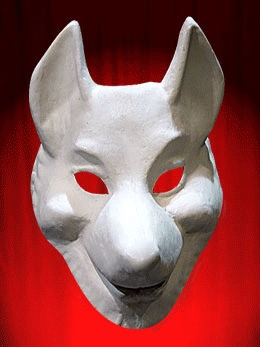 MASQUE DU LOUP pour LE PETIT CHAPERON ROUGE