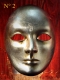 MASQUES VENISE VISAGE COMPLET OR ou ARGENT