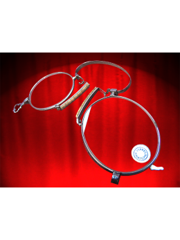 LORGNETTE - SPRING BRIDGE PINCE-NEZ OLD EYEGLASSES MODEL 2