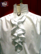 CHEMISE HOMME A JABOT SANS DENTELLE ET A BOUTONNAGE DEVANT