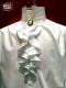 FRILLED SHIRT TO BUTTONING AND WITHOUT LACE