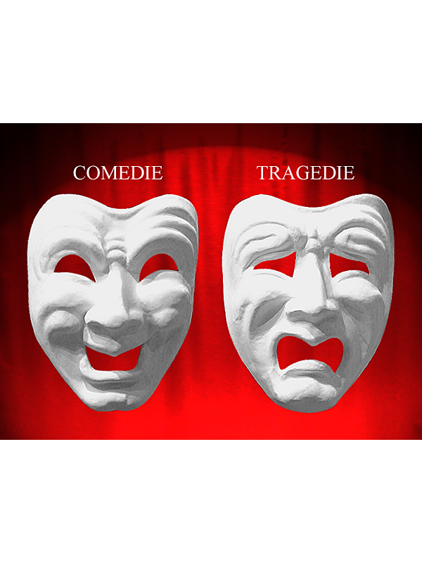 MASK COMEDIA DEL ARTE TRAGEDY or COMEDY from Venice