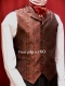 GILET COSTUME ou VESTE SANS MANCHE "BELLE EPOQUE 1900" - VICTORIENNE ou WESTERN