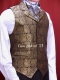SUIT VEST or SLEEVELESS JACKET PERIOD 1900 - VICTORIAN or WESTERN - WAISTCOAT
