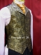 SUIT VEST or SLEEVELESS JACKET PERIOD 1900 - VICTORIAN or WESTERN - WAISTCOAT