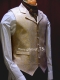 CHALECO DE TRAJE o CHAQUETA SIN MANGA PERÍO 1900 - VICTORIANO o WESTERN