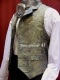 SUIT VEST or SLEEVELESS JACKET PERIOD 1900 - VICTORIAN or WESTERN - WAISTCOAT