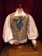 GILET CROISE (de COSTUME) AVEC COL - VESTE SANS MANCHE - EPOQUE 1900 - VICTORIEN ou WESTERN