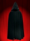 WOOLLEN BLACK CAPES WITH HOOD